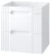 Zestaw mebli łazienkowych FIJI WHITE 60 cm (szafka pod umywalkę FIJI WHITE 82-60-D-2S)