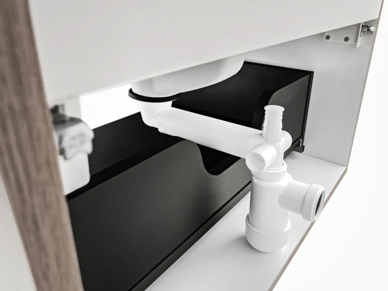 Zestaw mebli łazienkowych FIJI WHITE 60 cm (syfon PRELOC 400)