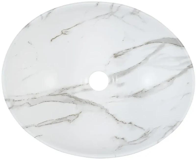 Zestaw mebli łazienkowych FIJI WHITE (umywalka ceramiczna nablatowa UN-PATI-MW3)