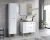 Zestaw mebli łazienkowych FIJI WHITE A06 z szafką pod umywalkę 80 cm