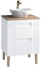 Zestaw mebli łazienkowych FIJI WHITE A07 (szafka pod umywalkę FIJI WHITE 82-60-D-2S)