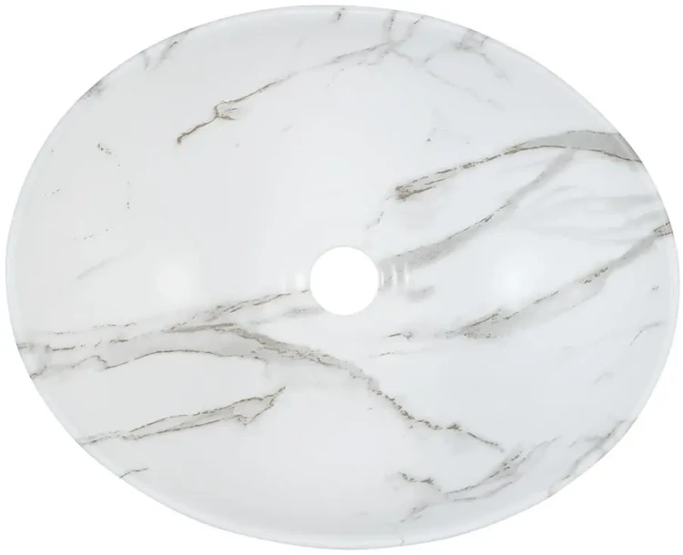 Zestaw mebli łazienkowych FIJI WHITE A07 (umywalka ceramiczna nablatowa UN-PATI-MW3)