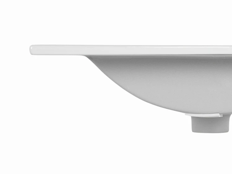 Zestaw mebli łazienkowych FIJI WHITE A08 (umywalka ceramiczna UM-CFP LAVA 60D)