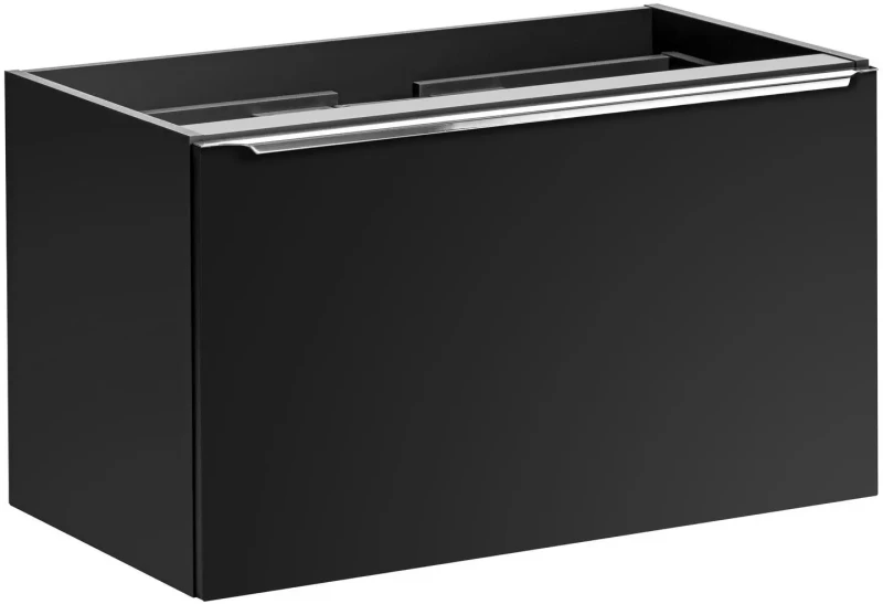 Zestaw mebli łazienkowych SANTA FE BLACK (szafka pod umywalkę SANTA FE BLACK 82-80-B-2S)