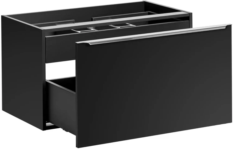 Zestaw mebli łazienkowych SANTA FE BLACK (szafka pod umywalkę SANTA FE BLACK 82-80-B-2S)