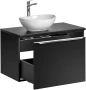 Zestaw mebli łazienkowych SANTA FE BLACK 80 cm