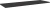 Zestaw mebli łazienkowych SANTA FE BLACK (blat SANTA FE BLACK 89-140-B)