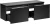 Zestaw mebli łazienkowych SANTA FE BLACK z blatem 140 cm