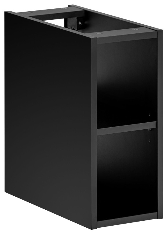 Zestaw mebli łazienkowych SANTA FE BLACK A3 (regał dolny SANTA FE BLACK 81-01-A)