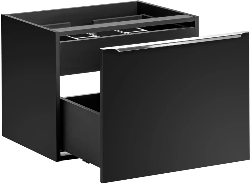Zestaw mebli łazienkowych SANTA FE BLACK A2 (szafka pod umywalkę SANTA FE BLACK 82-60-B-2S)