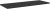 Zestaw mebli łazienkowych SANTA FE BLACK A2 (blat SANTA FE BLACK 89-120-B)
