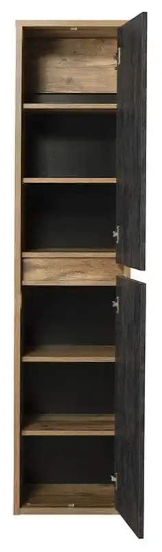 Zestaw mebli łazienkowych HAMPTON CONCRETE A5 (słupek HAMPTON CONCRETE 800-01 FSC)