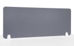 Przegroda biurkowa 100x40 cm Biały/Szary
