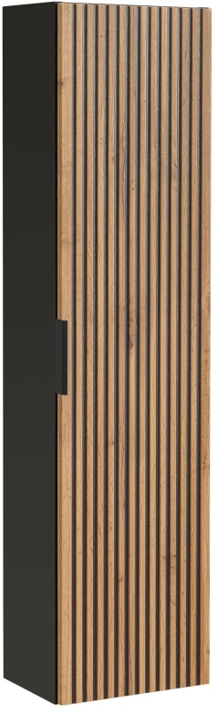 Zestaw mebli łazienkowych XILO A6 (słupek wysoki XILO BLACK WOTAN 80-01-D-1D)