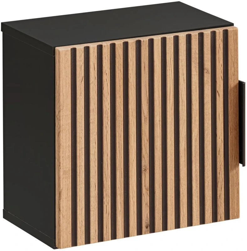 Zestaw mebli łazienkowych XILO A6 (szafka wisząca XILO BLACK WOTAN 83-01-D-1D)