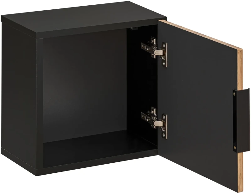 Zestaw mebli łazienkowych XILO A5 (szafka górna XILO BLACK WOTAN 83-01-D-1D)
