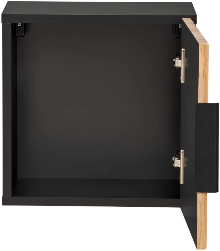 Zestaw mebli łazienkowych XILO A5 (szafka górna XILO BLACK WOTAN 83-01-D-1D)