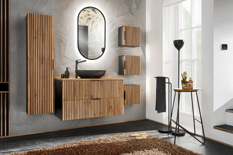 Zestaw mebli łazienkowych XILO A3 z szafką pod umywalkę 100 cm