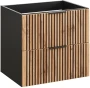 Szafka łazienkowa 80 cm XILO (szafka pod umywalkę XILO BLACK WOTAN 82-80-D-2S)