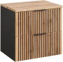 Szafka łazienkowa 80 cm XILO (szafka pod umywalkę XILO BLACK WOTAN 82-80-D-2S)