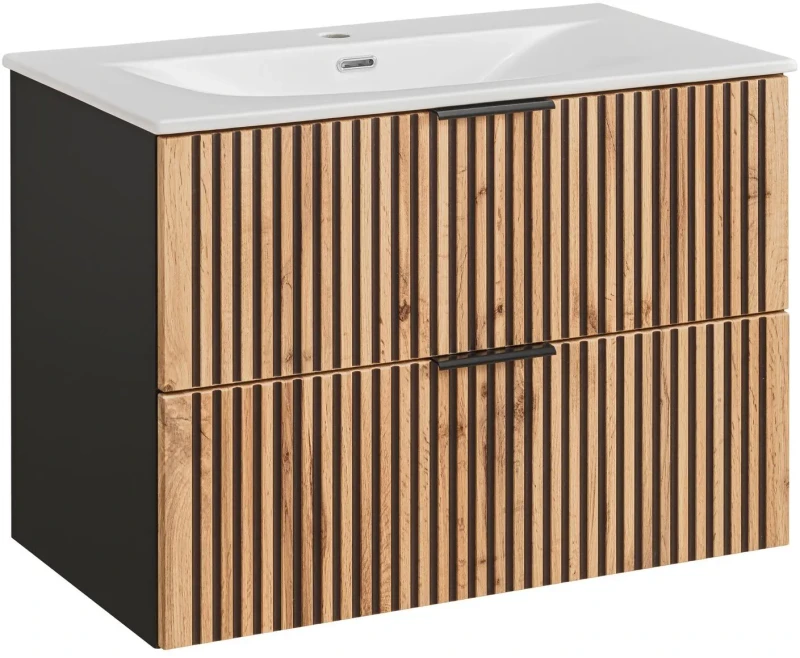 Szafka łazienkowa 80 cm XILO z umywalką SKY