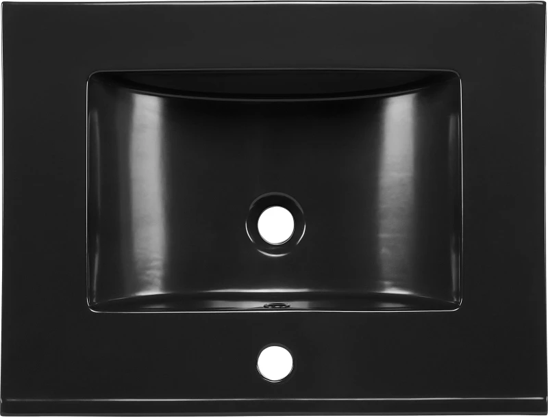 Szafka łazienkowa 60 cm XILO (umywalka ceramiczna UM-LAVA BLACK 60 DP)