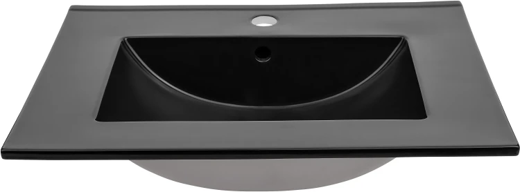 Szafka łazienkowa 60 cm XILO (umywalka ceramiczna UM-LAVA BLACK 60 DP)