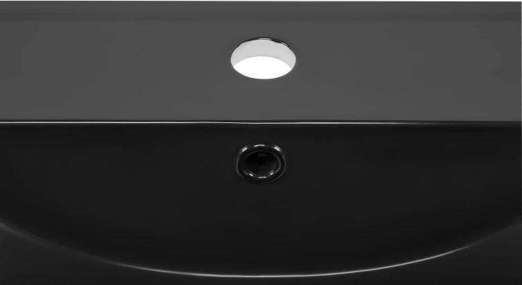 Szafka łazienkowa 60 cm XILO (umywalka ceramiczna UM-LAVA BLACK 60 DP)