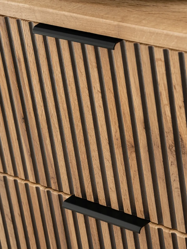 Szafka łazienkowa 60 cm XILO z umywalką SMILE i blatem 60 cm - detal