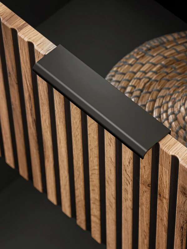 Szafka łazienkowa 60 cm XILO z umywalką SMILE i blatem 60 cm - detal