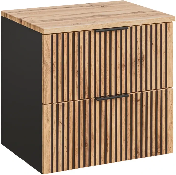 Szafka łazienkowa 60 cm XILO z blatem 60 cm