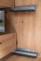 Szafka pod umywalkę MADERA GREY 820 dąb artisan/grafit - detal