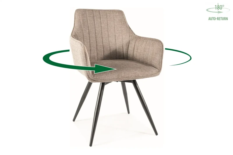 Krzesło tapicerowane Ballo Brego