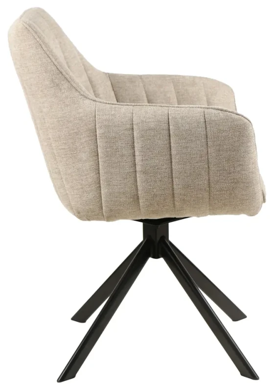 Krzesło tapicerowane Azalia Brego jasny beż .31