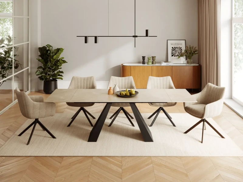 Krzesło tapicerowane Azalia