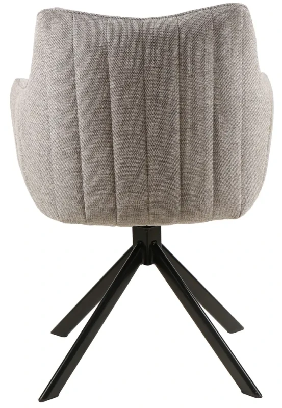 Krzesło tapicerowane Azalia Brego szary .07