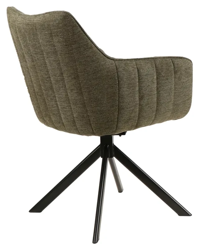 Krzesło tapicerowane Azalia Brego oliwka .77