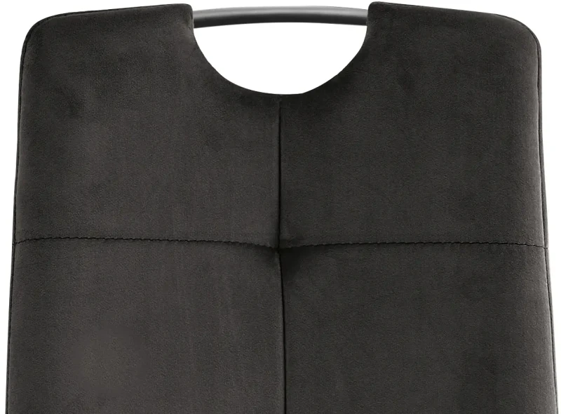 Krzesło tapicerowane Axo Velvet czarny Bluvel 19