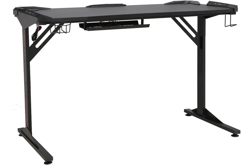 Biurko gamingowe B-216 czarny