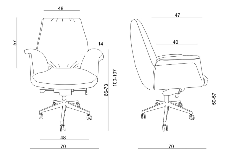 Apus Low - PU-4 Czarna Eko-skóra