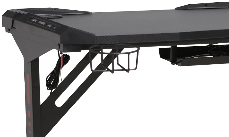 Biurko gamingowe B-216 czarny