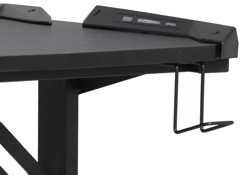 Biurko gamingowe B-216 czarny