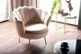 Fotel Camellia 1 Velvet beżowy