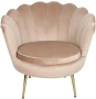 Fotel Camellia 1 Velvet beżowy