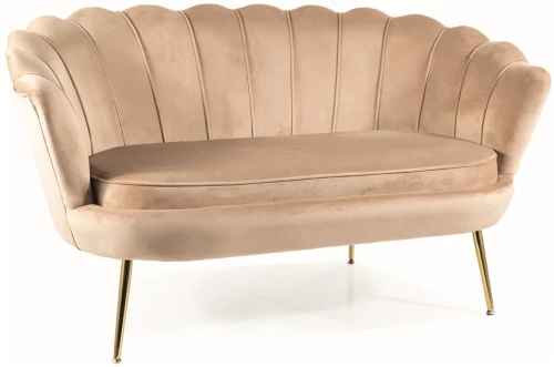 Sofa Camellia 2 Velvet beżowy