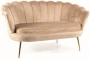 Sofa Camellia 2 Velvet beżowy