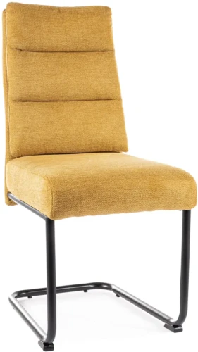 Krzesło tapicerowane Berry Brego curry 68