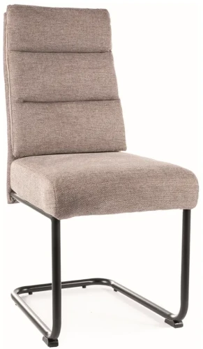 Krzesło tapicerowane Berry Brego beż 34