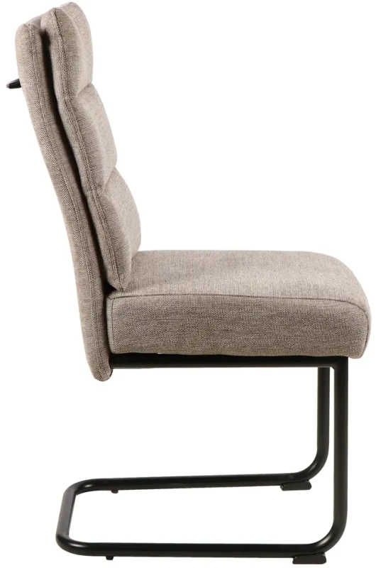 Krzesło tapicerowane Berry Brego beż 34