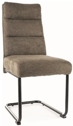 Krzesło tapicerowane Berry Brego oliwka 77